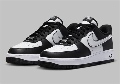 nike air force 1 zwart